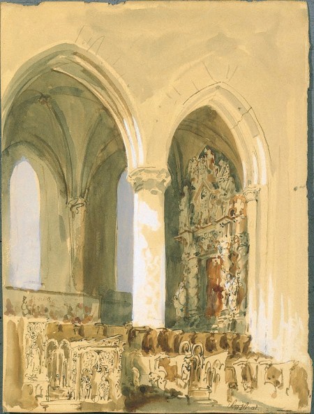 Interior de la Iglesia de Aerschot