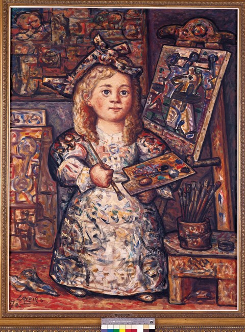 La enana pintora